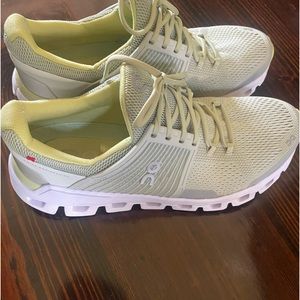 On cloud athletic shoes